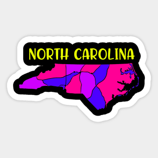 USA State: North Carolina Sticker